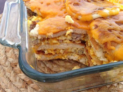 Makin' it Mo' Betta: Copycat Sausage McGriddle Casserole & Krusteaz GIVEAWAY {#ad} Mc Griddle Casserole, Sausage Mcgriddle Casserole, Mcgriddle Breakfast Casserole, Mcgriddle Casserole Recipe, Mcgriddle Casserole, Breakfast Receipts, Sausage Mcgriddle, Summer Breakfasts, Breakfast Hacks