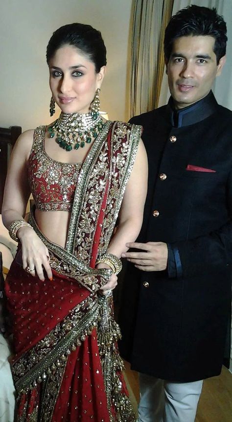 Kareena Kapoor Wedding Dress, Manish Malhotra Bridal Collection, Kareena Kapoor Wedding, Manish Malhotra Bridal, Bollywood Bridal, Braut Make-up, Manish Malhotra, Indian Woman, Bollywood Wedding