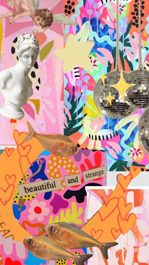 Maximalist Mood Board, Maximalist Background, Maximalist Branding, Maximalist Wallpaper Iphone, Maximalist Collage, Maximalist Graphic Design, Trans Film, Silent Party, Gen Z Aesthetic