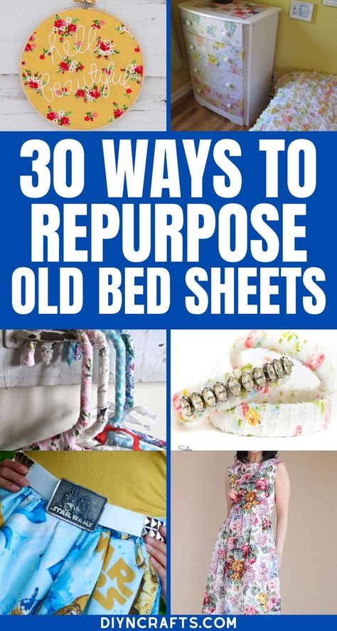 Upcycle Duvet Cover, Pillow Case Upcycle, Upcycle Pillowcase, Upcycle Sheets, Bed Sheets Crafts, Diy Chemise, Diy Bed Sheets, Old Bed Sheets, Reuse Recycle Repurpose