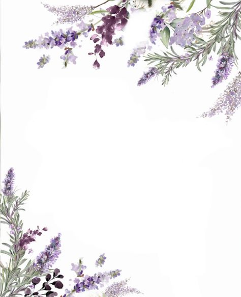 Purple Frame Border, Lavender Theme, Bible Verse Painting, Note Templates, Slide Background, Notes Template, Flower Border, Phone Wallpaper Images, Purple Lavender