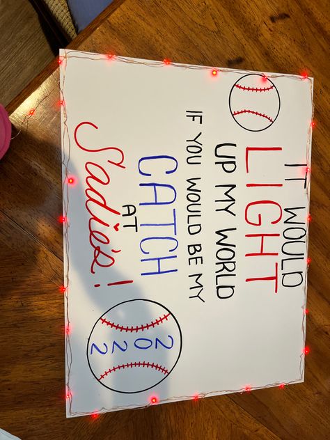 Sadie’s Hawkins Poster Ideas, Baseball Sadies Proposal, Sadies Poster Ideas, Baseball Proposal, Sadie Hawkins Dance, Sadies Dance, Sadies Proposal, Prom Posters, Sadie Hawkins