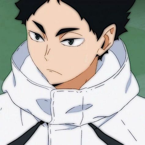 Haikyuu Fukurodani, Haikyuu Akaashi, Akaashi Keiji, Hair, Anime