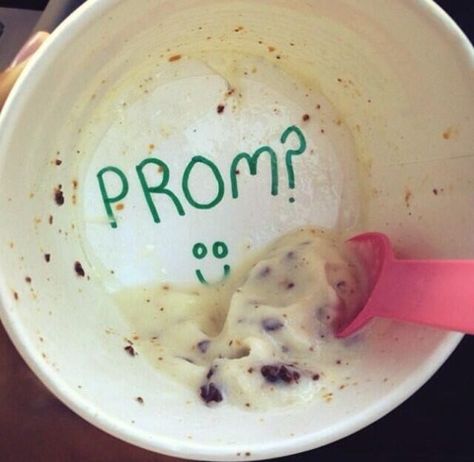 Omg this is fantastic!!!! If it was at the bottom of a milkshake it would be ever better cus we always get milkshakes together! #promosal Ice Cream, Prom, Cream, White