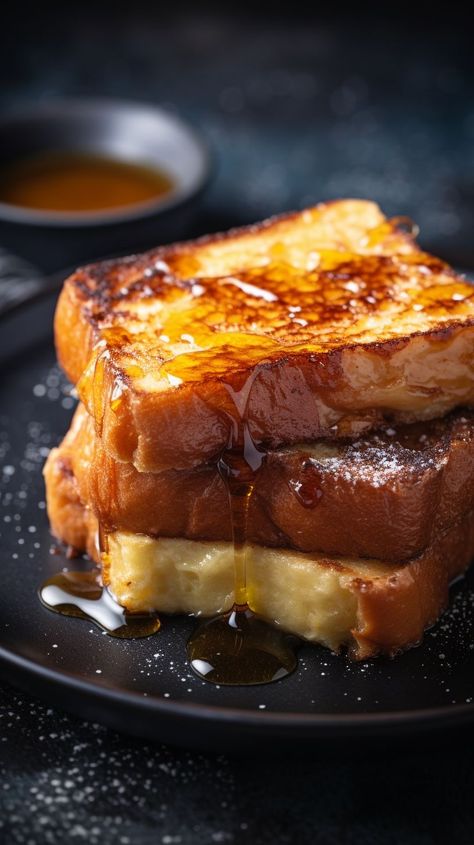 The Best French Toast - Kailee Wright French Toast Food Photography, Amazing Breakfast Recipes, French Toast Photography, French Food Photography, French Toast Aesthetic, Food Photography Breakfast, Fresh Toast, Culinary Photography, Breakfast Food Photography