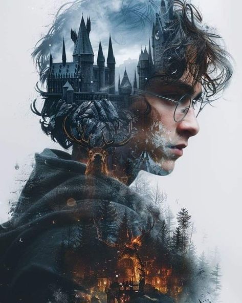 Harry Potter Fan Art Harry, Harry Potter Wallpapers, Harry Potter Wallpaper Backgrounds, Stile Harry Potter, Art Harry Potter, Harry Potter Painting, Harry Potter Background, Harry Potter Poster, Harry Potter Illustrations