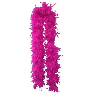 Hot Pink Feather Boas (6', 60 grams) Pink Feather Boa, Pink Boa, White Feather Boa, Feather Boas, Novelty Store, Hen Night, Turkey Feathers, Red Feather, Hens Night