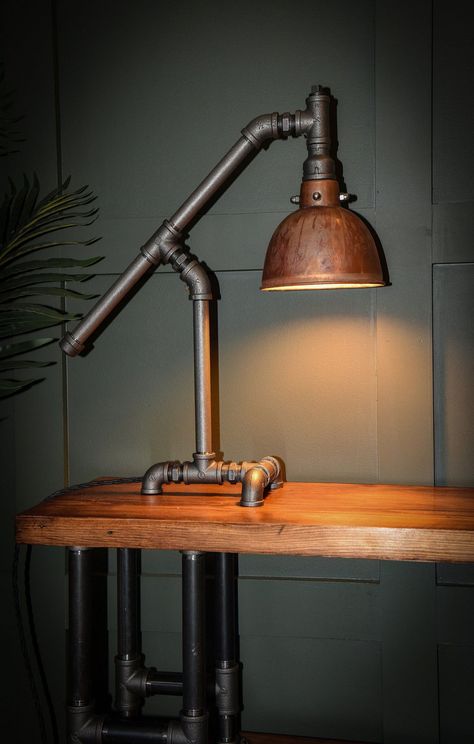 #Appeal #Industrial #of #Style #Exploring #Decor #the #Raw #InteriorDesign #InteriorInspo #HomeDecor #HouseGoals Industrial Style Interior Design, Industrial Lamp Design, Industrial Vintage Decor, Punk Decor, Vintage Home Decor Farmhouse, Industrial Style Desk, Industrial Style Lamps, Industrial Style Table, Home Decor Farmhouse Style