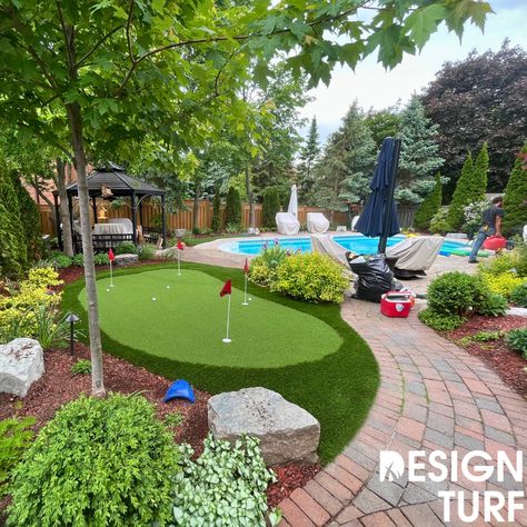 Our turf is not only beautiful but also low-maintenance, giving you more time to enjoy your outdoor oasis.    Ready to elevate your space? Let’s make your dream yard a reality!   Contact us today for a free quote!   Call: 416-546-6490 Email: info@designturf.ca        #turf #artificialturf #artificialgrass #grass #syntheticgrass #green #lowmaintenance  #nomoremowing #inspiration #petfriendly #nomoremud #outdoorliving #lifestyle #homegoals  #curbappeal #poolside #callforaquote #customerservice #fo Turf Backyard, Fake Turf, Dream Yard, Artificial Turf, Beautiful Backyards, Artificial Grass, Backyards, Outdoor Oasis, Free Quote