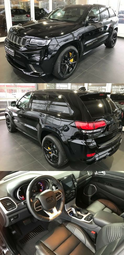 Jeep Grand Cherokee Trackhawk Jeep Srt8 Trackhawk, Jeep Trackhawk Interior, Black Jeep Grand Cherokee, Srt Jeep Grand Cherokee, Jeep Grand Cherokee 2023, Grand Jeep Cherokee, Carros Jeep, Trackhawk Jeep, White Jeep Grand Cherokee