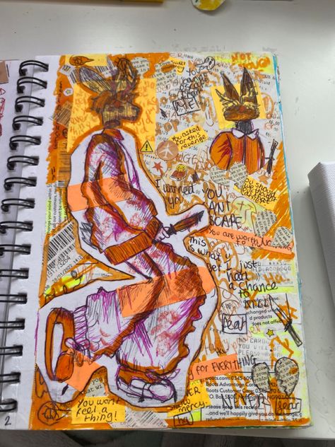 Sketchbook Goals Page, Colorful Sketchbook, Sketchbook Goals, Messy Sketchbook, Sketchbook Inspo, Sketchbook Drawings, Sketchbook Art Journal, Easy Drawings Sketches, Book Drawing