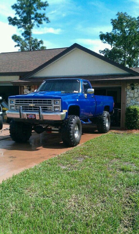 80s chevy 4X4 Chevy 4x4, Trucks Lifted Diesel, Chevy Girl, Mud Trucks, Riverside California, Lifted Chevy, Lifted Chevy Trucks, Fav Color, Jacked Up Trucks