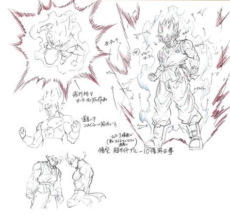 Goku's Super Saiyan Blue Kaioken design sheet! #SonGokuKakarot Super Saiyan Blue Kaioken, Dbz Drawings, Goku Drawing, Ball Drawing, Manga Drawing Tutorials, Dragon Ball Super Artwork, Dragon Ball Super Art, Dragon Ball Super Goku, Dbz Art