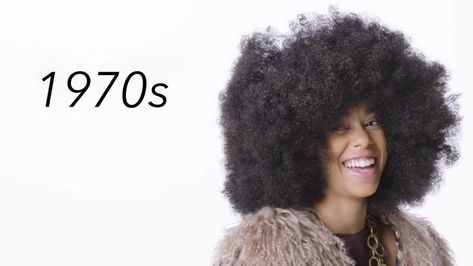 From the finger waves of the 1920s to the beehives of the 1950s to the Jheri curls of the 1980s, take a look at the last century of black hair. Black Hair 80s, 80s Hairstyles, Jheri Curl, Natural Inspiration, Beautiful Black Hair, Transitioning Hairstyles, 80s Hair, Finger Waves