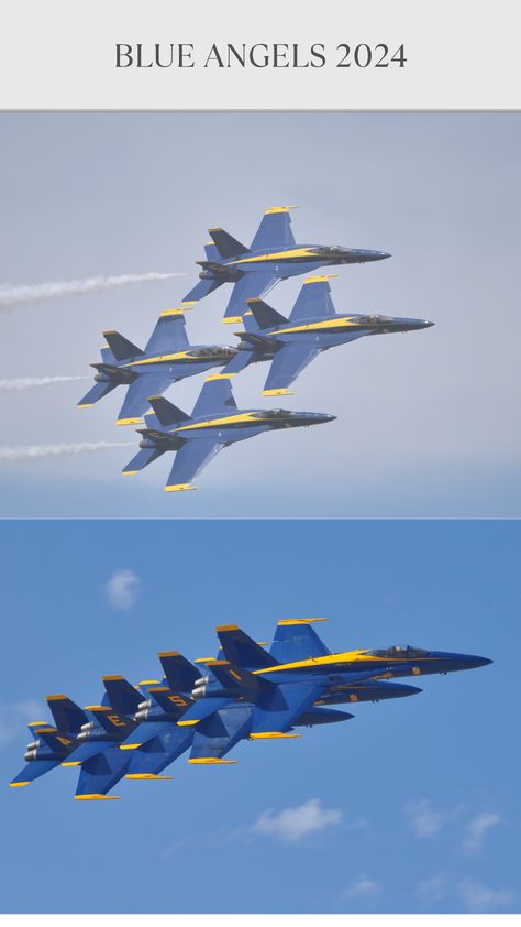 Blue Angels 2024 Air Show Schedule #blueangels #navy #fly #2024 #airshow #flynavy Blue Angels Air Show, Fleet Week, Orange Beach Alabama, Fly Navy, Jones Beach, Pensacola Florida, Blue Angel, Sunny California, Pensacola Beach