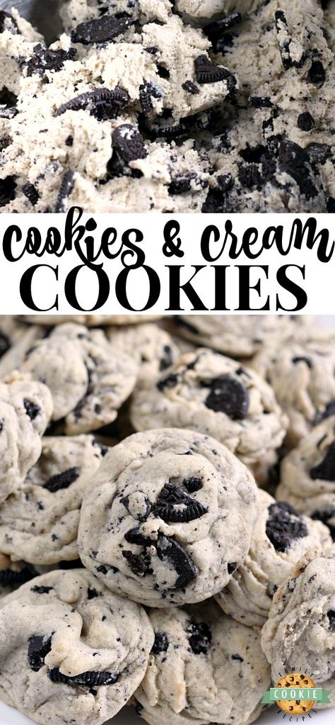 Oreo Desserts, Oreo Pudding, Smores Dessert, Dessert Oreo, Brownie Cheesecake, Cream Cookies, Boston Cream Pie, Dessert Aux Fruits, Baking Recipes Cookies