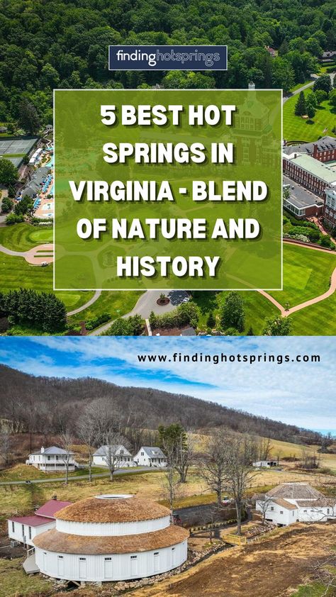 5 Best Hot Springs in Virginia - Blend of Nature and History | 5 Best Hot Springs In Virginia Map Allegheny Mountains, Virginia Map, Natural Hot Springs, Skiing Lessons, Warm Springs, Travel Guide Book, Travel Checklist, Travel Brochure, Booking Hotel