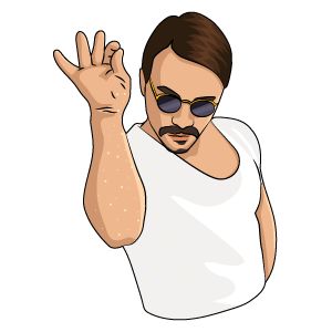 Salt Bae Drawing, Salt Bae, Salt Bae Meme, Malay Funny Sticker, Funny Memes. Hilarious Stickers, Meme Malas, Comedy Pictures, Disney Character Drawing, Sticker Meme Indo