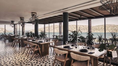 Domes of Elounda Autograph Collection | Exquisite food and dining. Elounda Crete, Crete Hotels, Luxury Spa Resort, Mr & Mrs Smith, Family Friendly Hotels, Crete Greece, Luxury Spa, Crete, Resort Spa