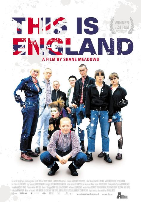 This Is England Film, Shane Meadows, Ska Music, Skinhead Fashion, Tv Series Online, Alternative Movie Posters, Movies 2017, Film Posters, Hd Movies