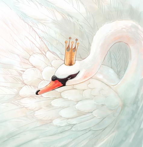 Swan Crown, Swan Drawing, Wild Swans, Swan Painting, Swans Art, White Swan, Random House, Swan Lake, Swans