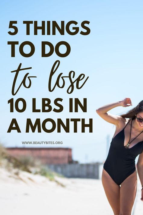 How to lose 10 pounds in a month! These 5 things have actually helped me in the past, whenever I needed to lose weight fast and easy, for example 10 pounds in a month. Apply these tips every day and you'll see results pretty fast! 10 Lbs In A Month, Loose 10 Pounds, 10 Pounds In A Month, Lose Ten Pounds, Lose 5 Pounds, Lose 10 Lbs, Lose 15 Pounds, Lose 10 Pounds, Lose 30 Pounds