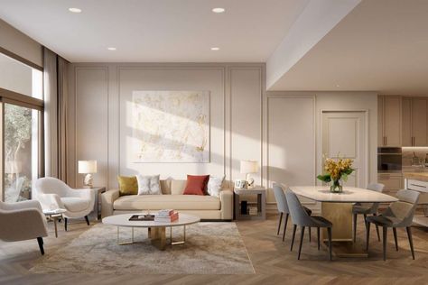 Luxury apartment building aims to attract new kind of renter Skyscraper Apartment View, High Rise Apartment Las Vegas, Dining Room Library, Luxury Apartment Building, Lobby Seating, Mayfair London, London Apartment, Private Dining Room, Real Estate Photography