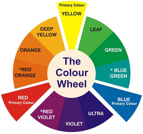 The colour wheel Paint Colour Mixing, Colour Mixing Guide, Bear Paint Colors, Colour Wheel Theory, Color Wheel Art, Color Mixing Guide, Color Mixing Chart, Three Primary Colors, Colour Mixing