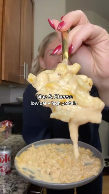 Protein Mac N Cheese, Low Cal Mac And Cheese, High Protein Food, Low Calorie High Protein, Pasta Healthy, Healthy Protein Meals, Protein Recipe, Protein Food, Healthy High Protein Meals