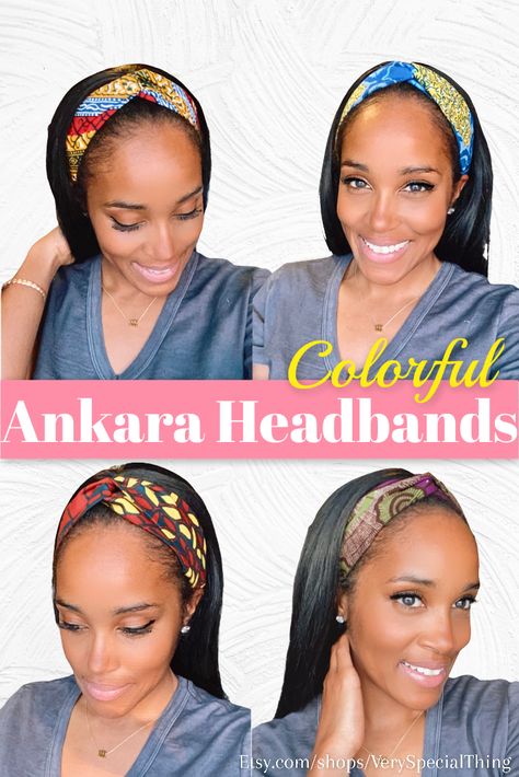 Cotton Ankara Turban Style Headbands, New at VST #etsy #etsyshop #ankara Ankara Headband, Hey Beautiful, Satin Bonnet, Turban Style, Ankara Style, Hustle Hard, Turban Headbands, Las Vegas Nevada, Cute Packaging