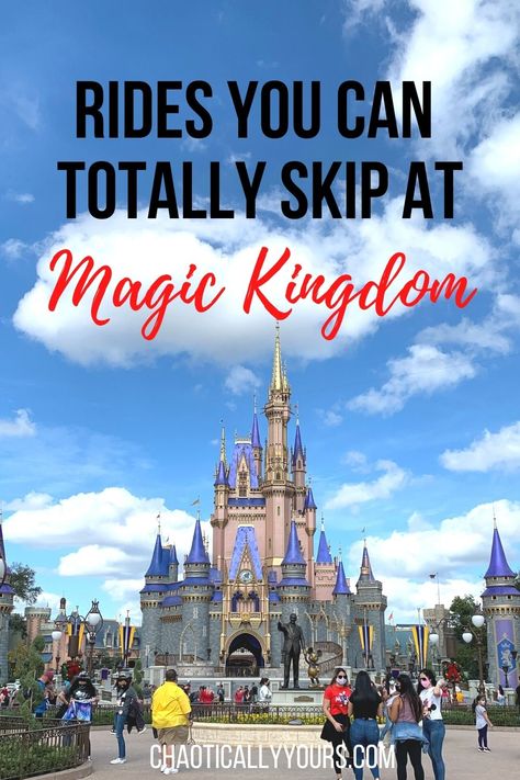 Magic Kingdom In One Day, Best Rides At Magic Kingdom, Magic Kingdom 2023, Magic Kingdom Orlando, Magic Kingdom Outfit, Magic Kingdom Food, Magic Kingdom Tips, Disney Savings, Orlando Florida Vacation