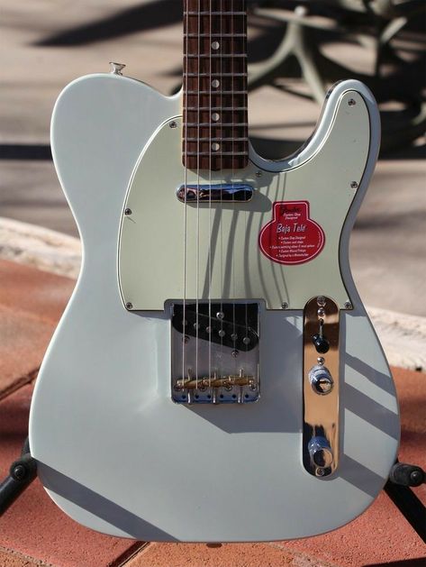 Blue Telecaster, Dream Guitar, Violin Design, Sonic Blue, Fender Electric Guitar, Guitar Obsession, Telecaster Guitar, Cool Electric Guitars, Guitar Lovers