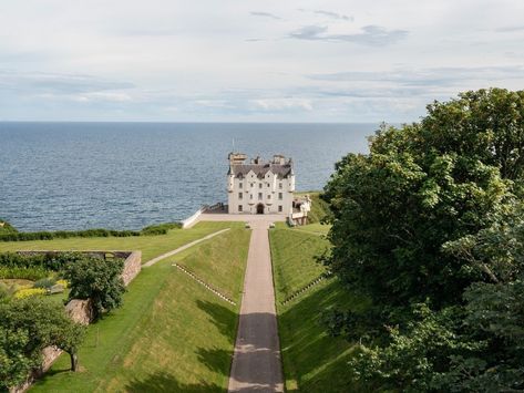 coastal castle and estate Scotland Long Term Rental, Fairytale Castle, North Sea, British Isles, Garden Wall, Scotland, Castle