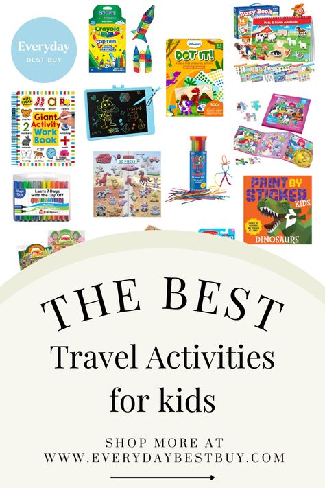 Keep kids happy and engaged with these creative travel activities for kids, perfect for any trip. From innovative road trip activities to fun airplane games, this blog post offers a selection of interactive ideas to keep children entertained during long car rides and flights. Travel Activities For Kids, Car Ride Activities, Toddler Travel Activities, Road Trip Entertainment, Nursing Friendly Clothes, Clay Activity, Airplane Games, Entertaining Kids, Trip Activities