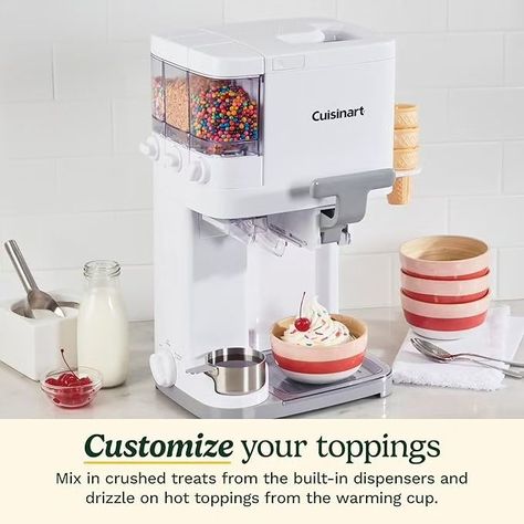 DM to get your shopping link. Ice Cream Maker | Ice Cream Machine #amazonkitchen #amazonfinds #musthave #icecream #icecreammaker #icecreamachine #home Soft Serve Ice Cream Machine, Cuisinart Ice Cream Maker, Cuisinart Ice Cream, Accessible Kitchen, Serve Ice Cream, Soft Serve Ice Cream, Ice Cream Treats, Make Ice Cream, Ice Cream Machine