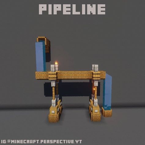 Minecraft Best Builds’s Instagram post: “You can build a pipeline with this tutorial . Follow @minecraftbuildinggod for more . 📸: @minecraft.perspective.yt” Minecraft Cave House, Minecraft Underground, Small Waterfalls, Minecraft Steampunk, Mc Builds, Rumah Minecraft Sederhana, Minecraft Structures, Bangunan Minecraft, Minecraft Farm