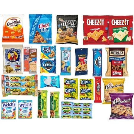 Looking for a convenient and tasty snack solution? Look no further than our 30-pack snack box! This variety pack includes a selection of 30 individually wrapped snacks, perfect for on-the-go snacking, lunchbox treats, or office snacks. Features: 30 individually wrapped snacks for convenience and freshness A variety of sweet and savory snacks to suit every taste Size: 30 ct. Healthy Snacks From Walmart, Snack Bags For Sports, Good Snacks To Buy, Car Ride Snacks, Preppy Snacks, Snacks From Walmart, Individually Wrapped Snacks, Trip Necessities, Snacks For School