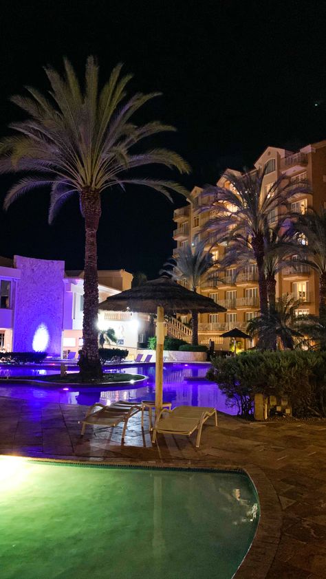 #pools #nightlife #hotels #hotelsandresorts Phoenix Nightlife, Aruba, Hotels And Resorts, Night Life, Phoenix, Pool, Hotel, House Styles