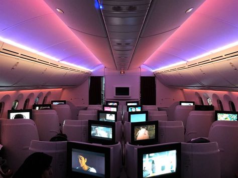 How Spectacular is Qatar Airways' 787 Business Class? #Arlanda, #Boeing787, #BusinessClass, #Cabin, #Champagne, #Cocktail, #DineOnDemand, #Dinner, #Doha, #Dreamliner, #FlatSeat, #InflightEntertainment, #Internet, #Mocktail, #Qatar, #QatarAirways, #Stockholm, #Sweden, #WiFi Qatar Airways Business Class Aesthetic, Qatar Airways Flight Attendant, Qantas Premium Economy, Qatar Airways Business Class Lounge, Lufthansa Business Class 747, Dream L, Boeing 787, Qatar Airways, Business Class