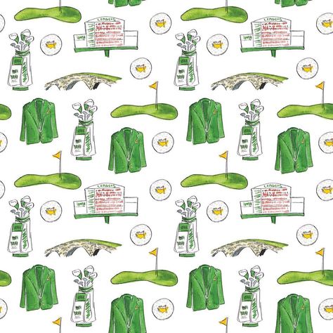 Madison Brooks on Instagram: “In honor of Masters weekend, and the Georgia on my mind commercials ⛳️ #masters #georgiaonmymind” Georgia Aesthetic, Masters Golf, Georgia On My Mind, Art Corner, Golf Towels, The Masters, Fun Art, On My Mind, Watercolor Drawing