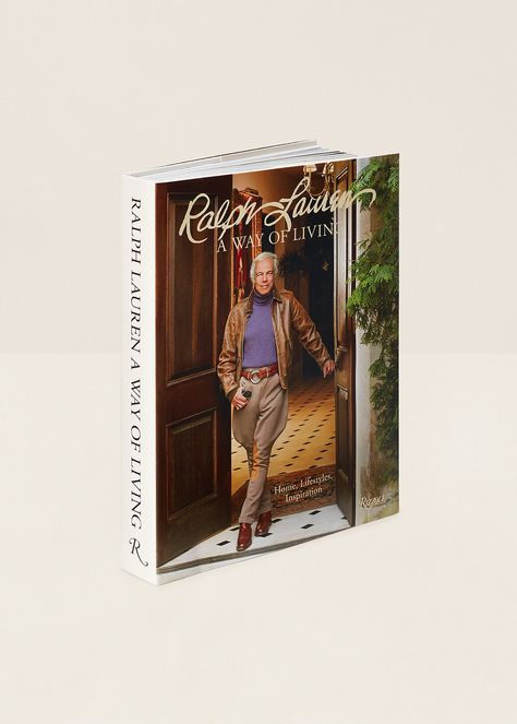 Ralph Laurent, Designer Ralph Lauren, Living Books, Cover Style, World Of Interiors, Ralph Lauren Home, Coffee Table Books, 40th Anniversary, Decorating Coffee Tables