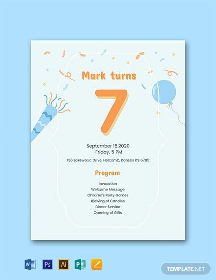 FREE 60th Birthday Program Template - Word (DOC) | PSD | InDesign | Apple (MAC) Pages | Publisher | Illustrator | Template.net Birthday Program Template, Childrens Party Games, Rustic Wedding Programs, Letter Templates Free, 29th Birthday, Birthday Flyer, Wedding Programs Template, Glitter Birthday, Program Ideas