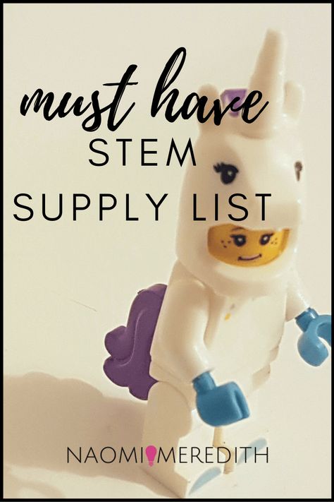 School Supply List, Elementary Stem, Stem School, Stem Students, Stem Elementary, Stem Resources, Stem Lab, Stem Classroom, Stem Teacher