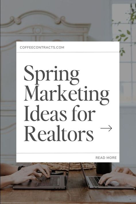 Spring forward with your real estate marketing! Our latest blog unveils creative ideas tailored for realtors and small businesses. Embrace the season's energy to revitalize your approach, connect with clients, and make your listings blossom. Dive into our tips for a successful spring marketing journey that will set you apart in the competitive real estate landscape. Spring Marketing Ideas, Realtor Branding Ideas, Marketing Checklist, Realtor Social Media, Real Estate Agent Marketing, Realtor Branding, Real Estate Education, Real Estate License, Realtor Marketing