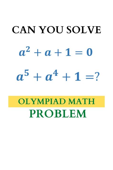 Olympiad Challenge |Basic Olympiad Problems Math Olympiad Preparation | Believe In Algebra |A-Maths Math Olympiad Problems, Algebra Formulas, Algebra Problems, Math Olympiad, Math Genius, Math 2, Physics And Mathematics, Math Books, Math Problems