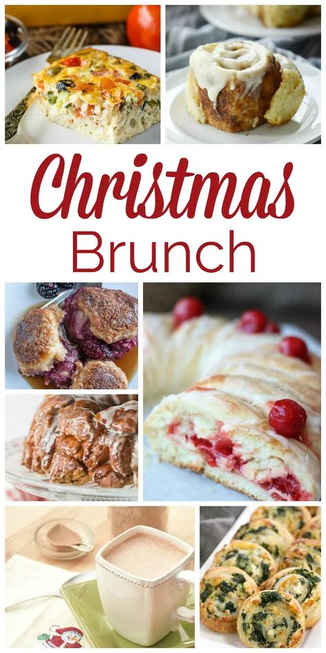 Christmas Brunch Recipes and our Delicious Dishes Recipe Party Holiday Cooking Christmas, Brunch Christmas, Christmas Brunch Menu, Christmas Brunch Recipes, Dishes Recipe, Christmas Breakfast Recipe, Recipe List, Christmas Recipes Appetizers, Christmas Morning Breakfast