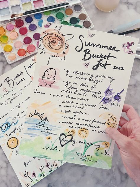 Summer Bucket List, 2022! Summer Bucket List 2022, Blueberry Picking, Joy The Baker, Drawing Ideas List, Art Drawing Ideas, Dinner This Week, To Do Lists, Summer Bucket Lists, Summer Bucket List