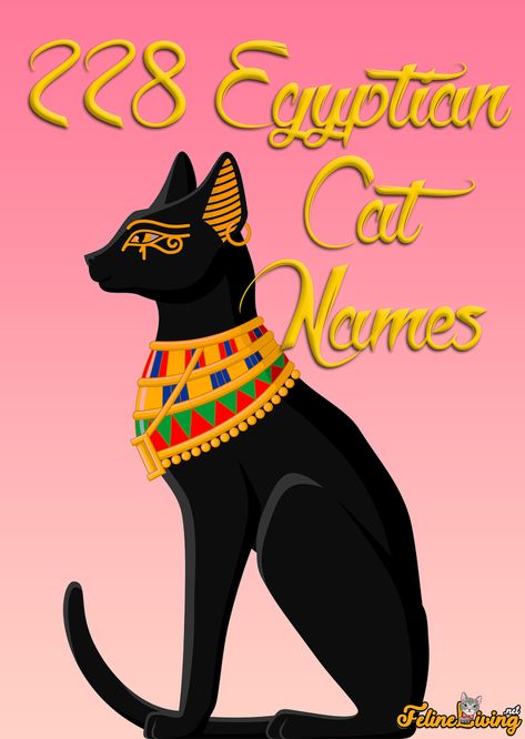 Egyptian Goddess Names, Cat Names For Boys, Female Cat Names Unique, Egyptian Cat Tattoos, Cats In Ancient Egypt, Boy Cat Names, Egypt Cat, Egyptian Names, Egyptian Cat Goddess