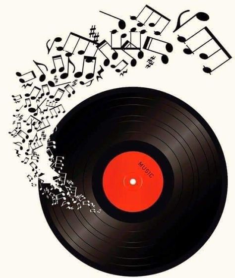 Vinyl Record Tattoos, Vinyl Tattoo, Retro Music Art, Music Release, Record Crafts, Music Notes Art, Music Vinyl, Music Album Art, New Music Releases