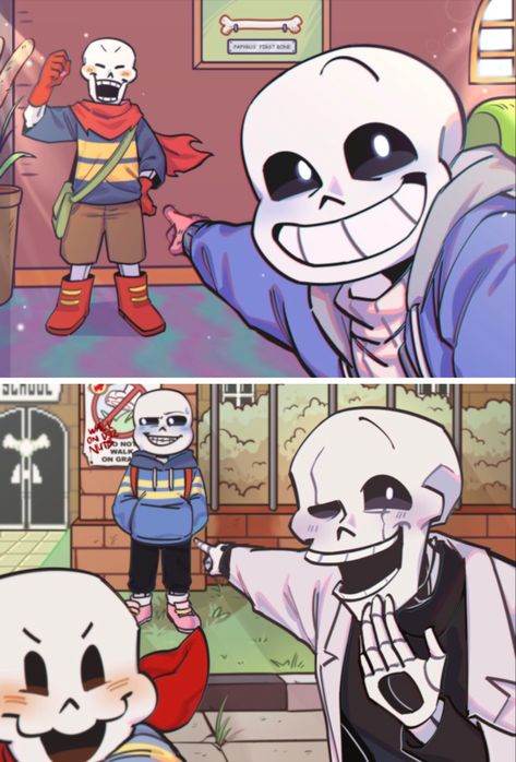 Sans X Asgore, Sans Au Human Version, Sans Body Base, Undertale Au Comic, Undertale Skelebros, Underverse Fanart, First Day Of School Photo, Toriel Undertale, Sans E Frisk